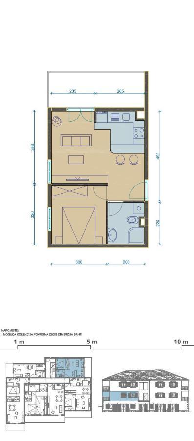 Apartment Maestral Rogač Eksteriør bilde